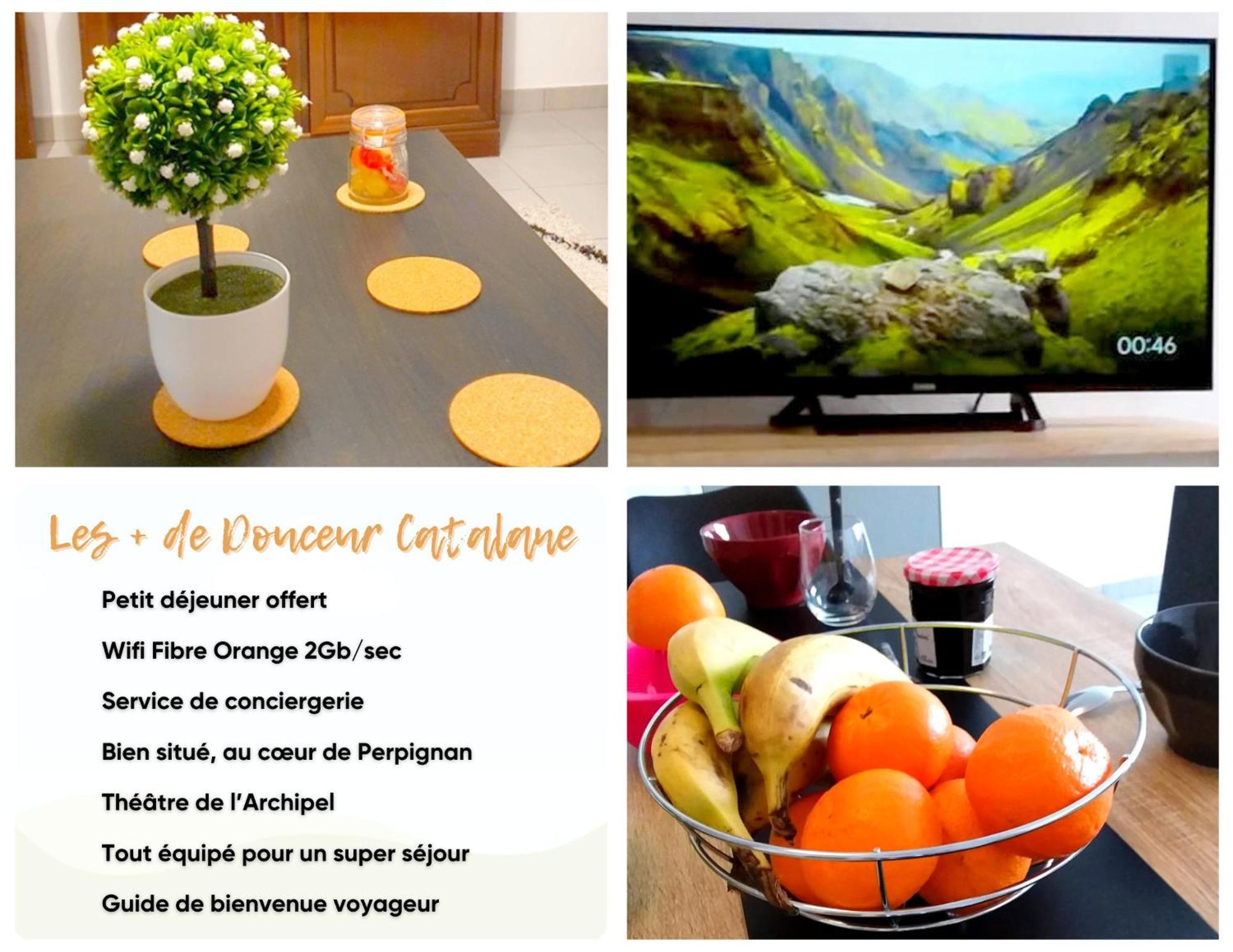 Sejour Perpignan Avec Petit-Dejeuner A La Demande A 20 Minutes De L'Espagne A La Douceur Catalane Eksteriør billede